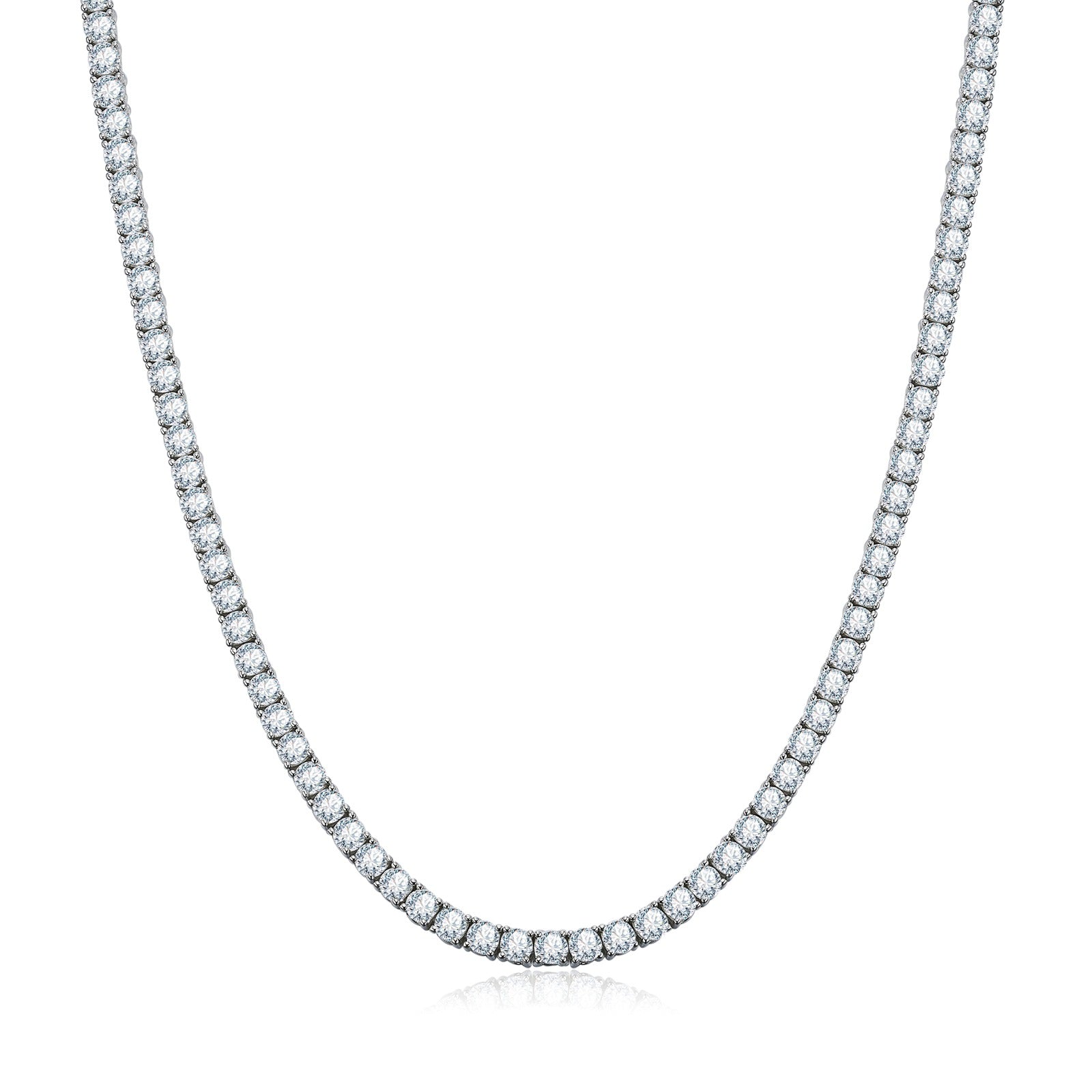 JIGrandeur™Chelsea Tennis Moissanite Necklace