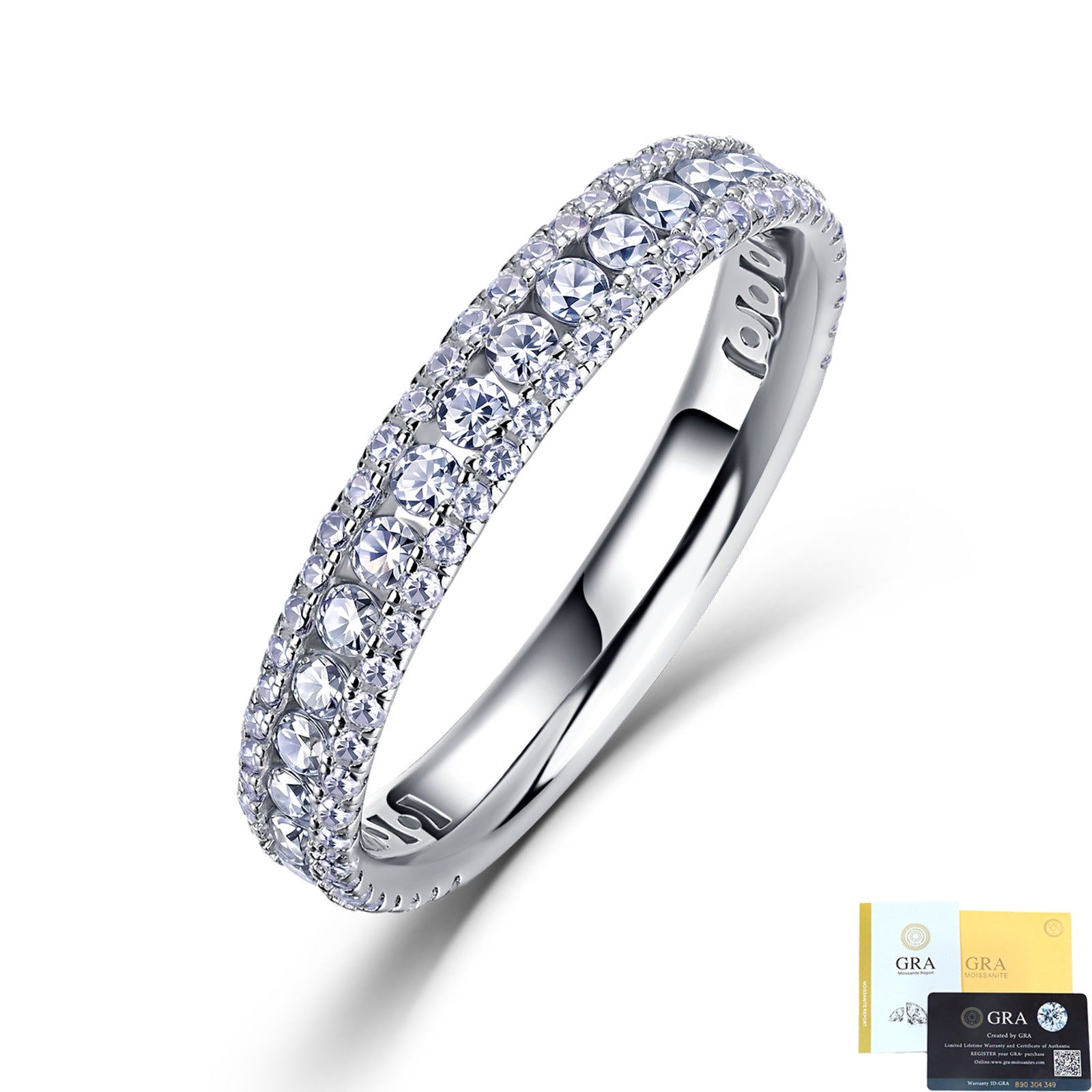 JIGrandeur™Hudson Moissanite Ring