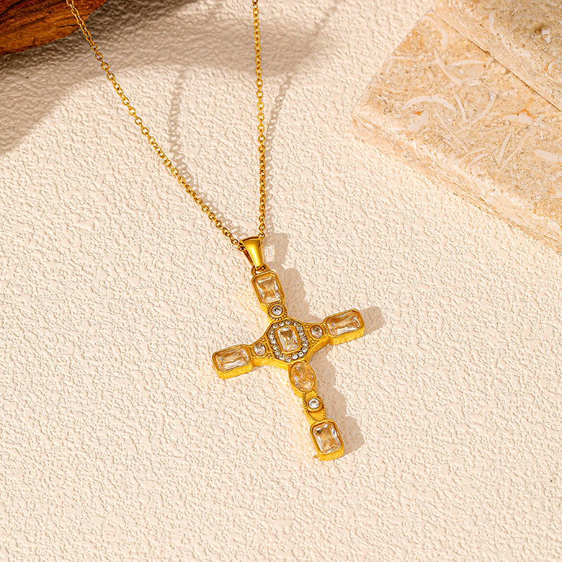 JIGrandeur™Revelia Cross Necklace