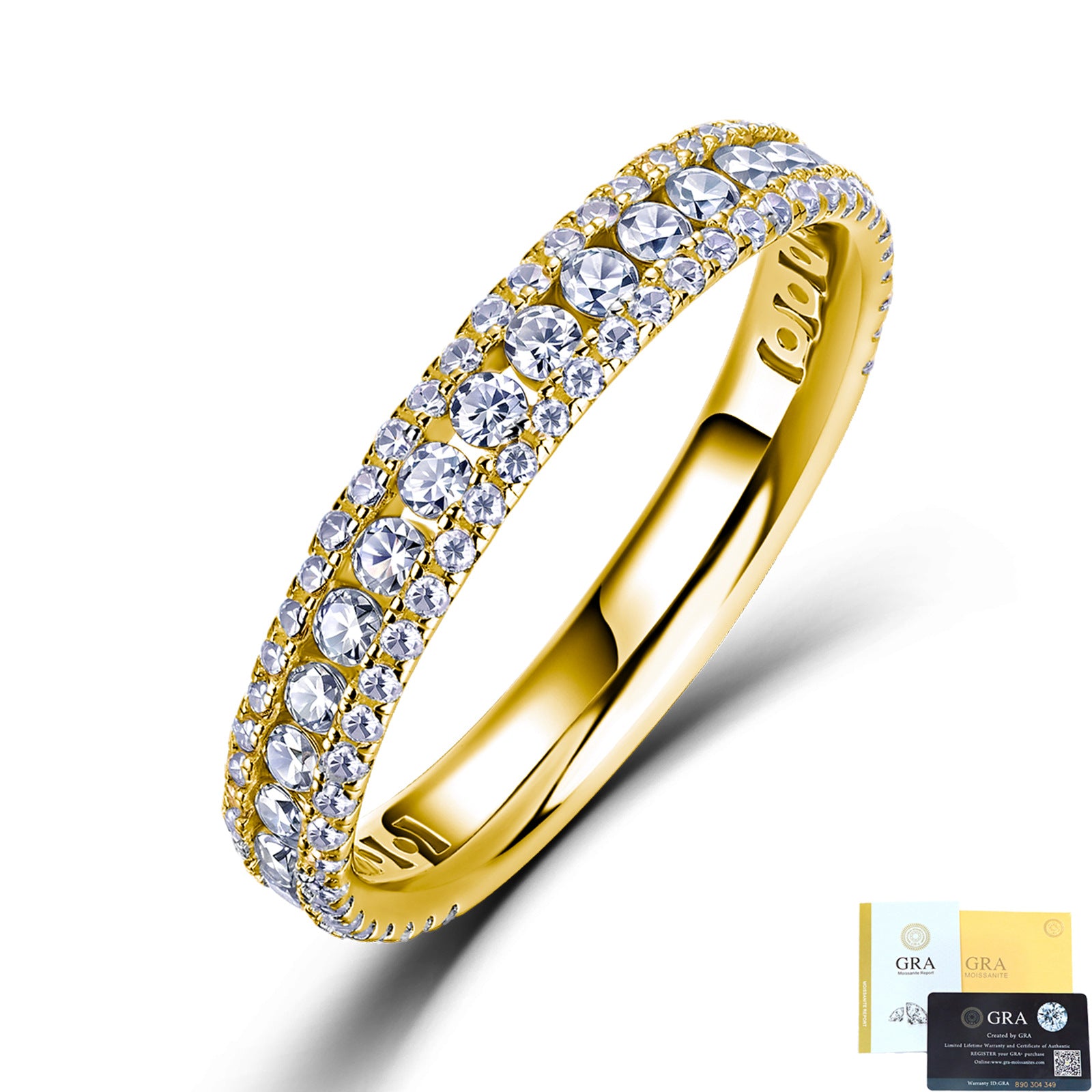 JIGrandeur™Hudson Moissanite Ring