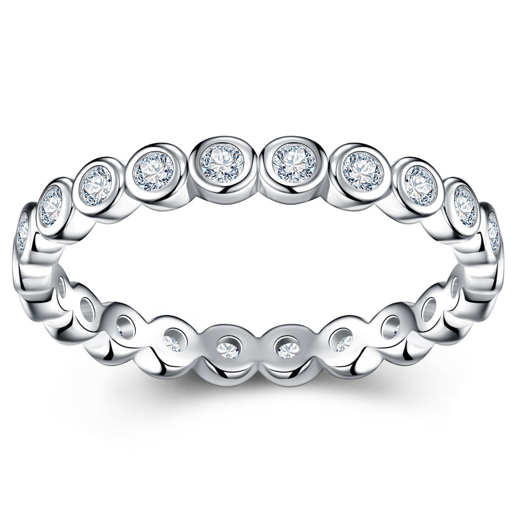 JIGrandeur™Aveline Moissanite Ring