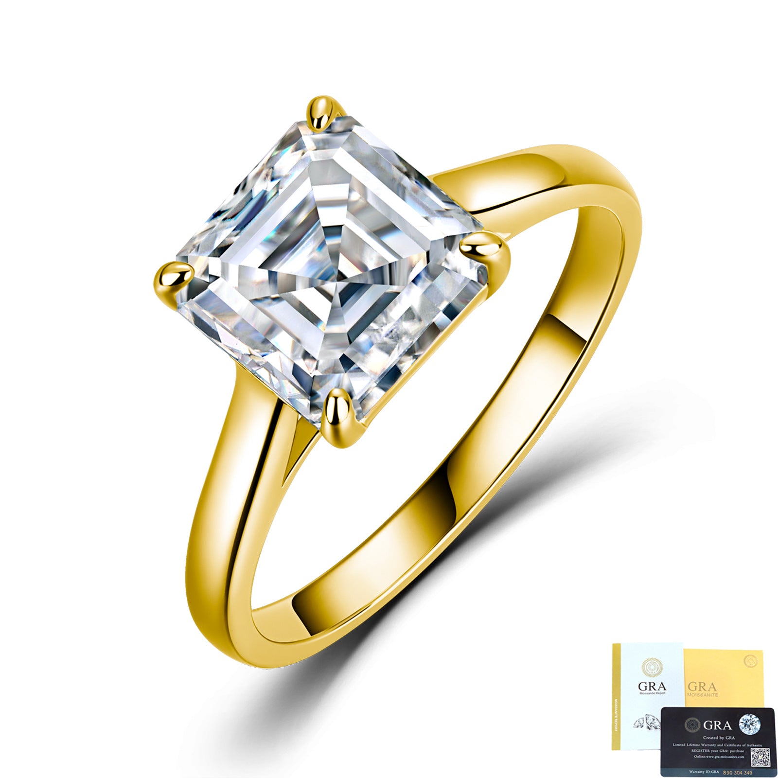JIGrandeur™Lexington Moissanite Ring