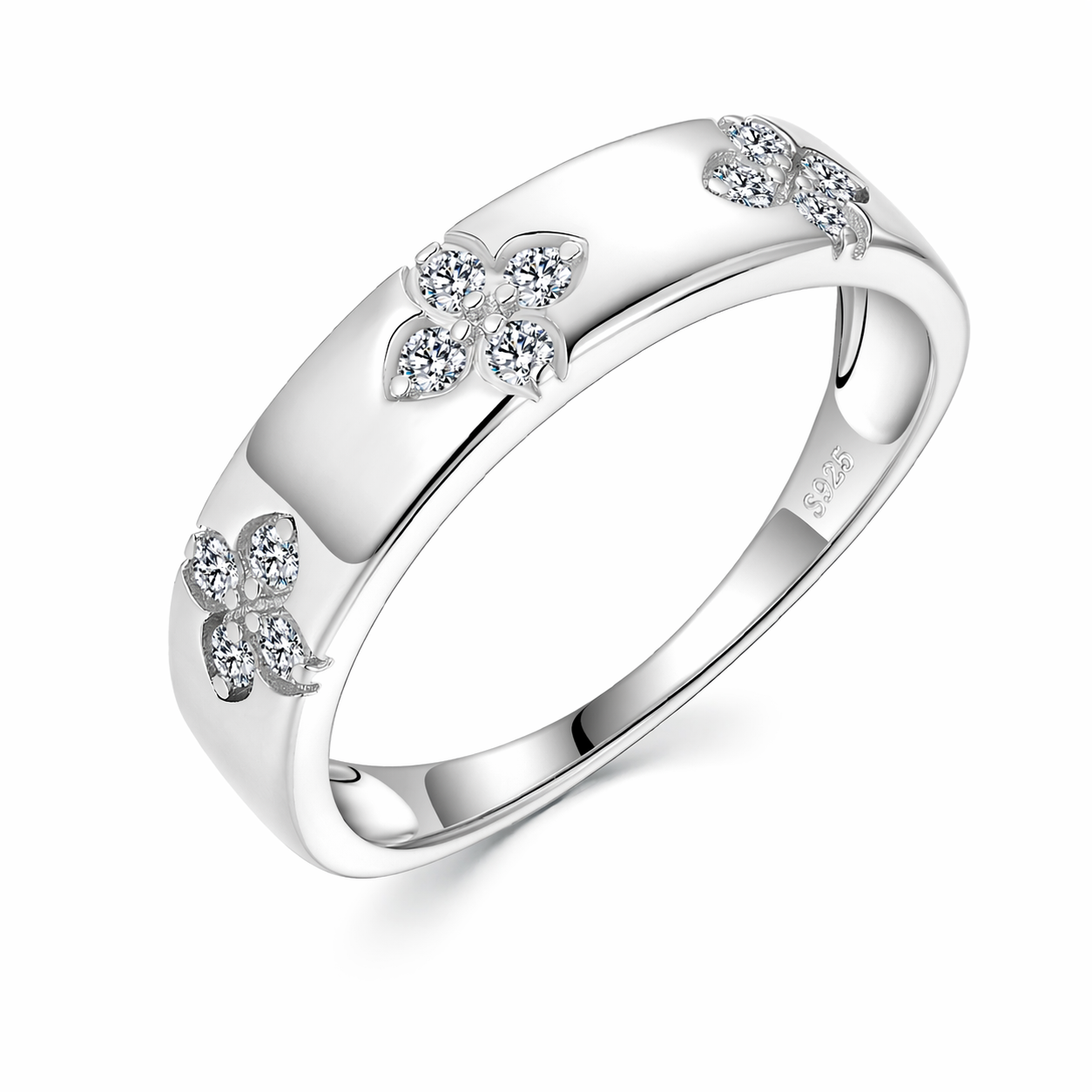 JIGrandeur™Floréa Moissanite Ring
