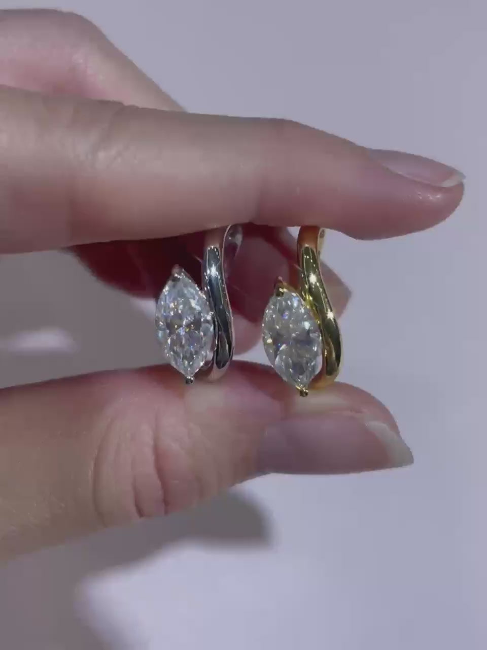 JIGrandeur™ Lyvora  Moissanite Ring