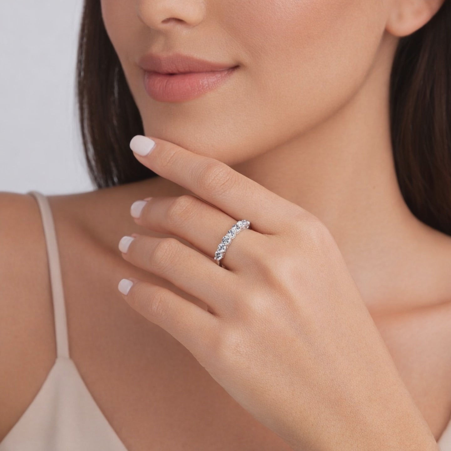 Grandeur™ Venice  Moissanite Ring
