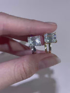 Grandeur™ Monza Emerald Moissanite  Ring