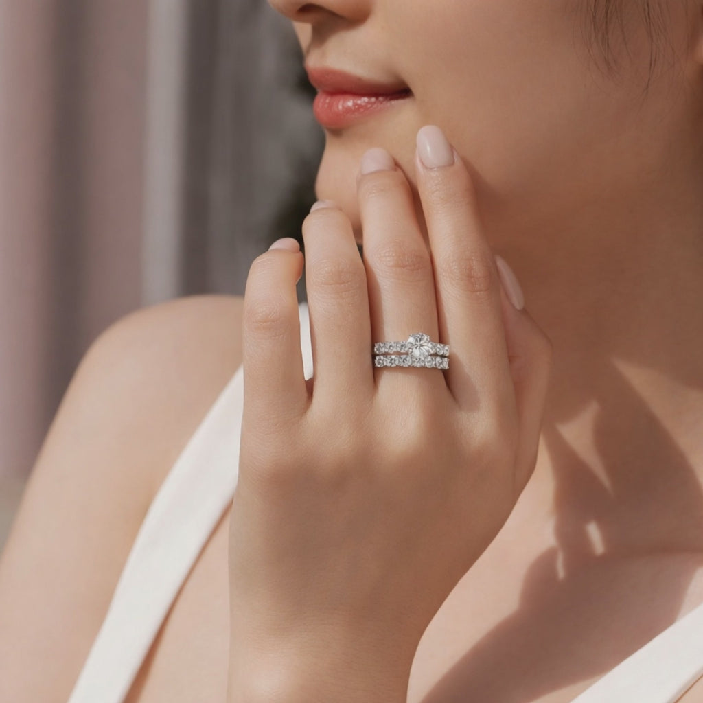 Grandeur™ Valencia Moissanite Rings